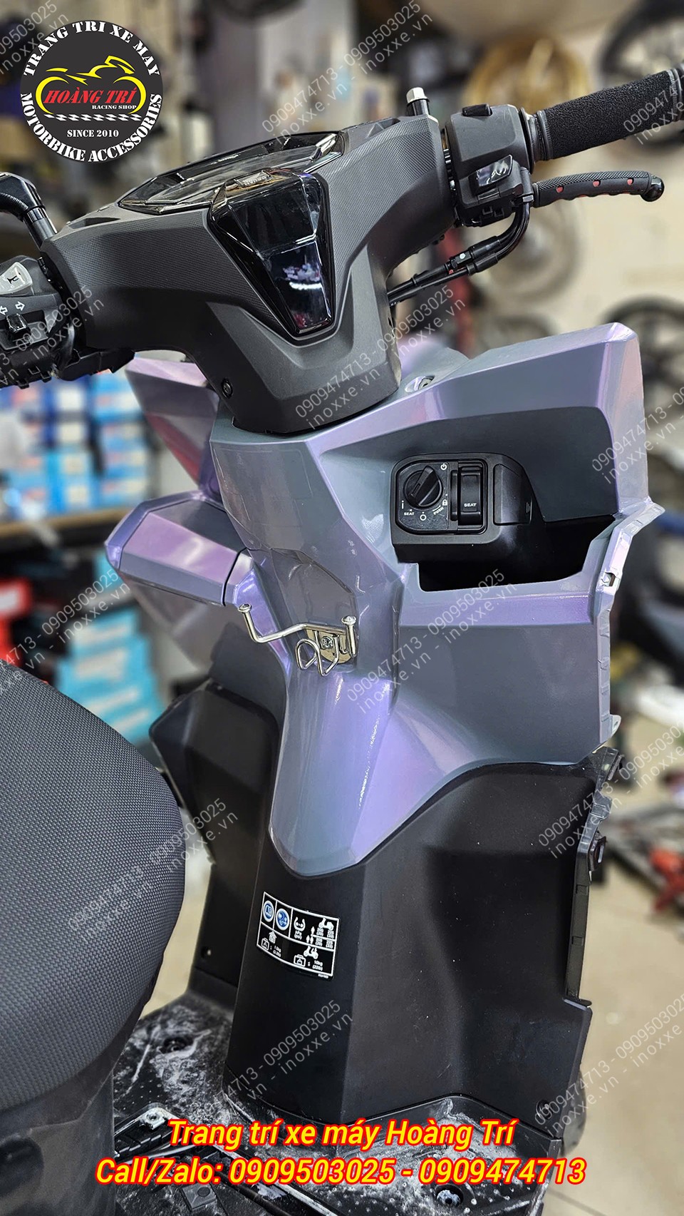 Decal dán xe màu xám xi măng titan 7 màu